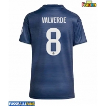 Real Madrid Federico Valverde #8 Auswärtstrikot Frauen 2025-26 Kurzarm